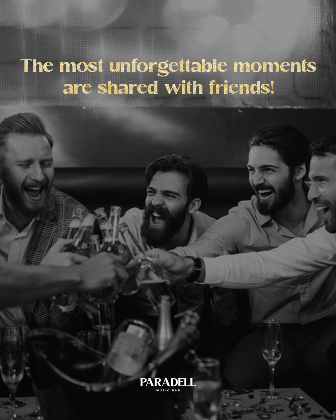 From laughter that echoes through the night to toasts that celebrate life's joys, every memory created together becomes a treasure!